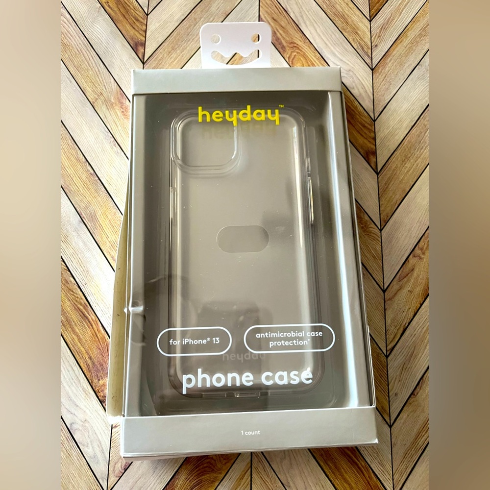 iPhone Antimicrobial Clear Case, NWT, fits iPhone 13,14,15, same day ship
